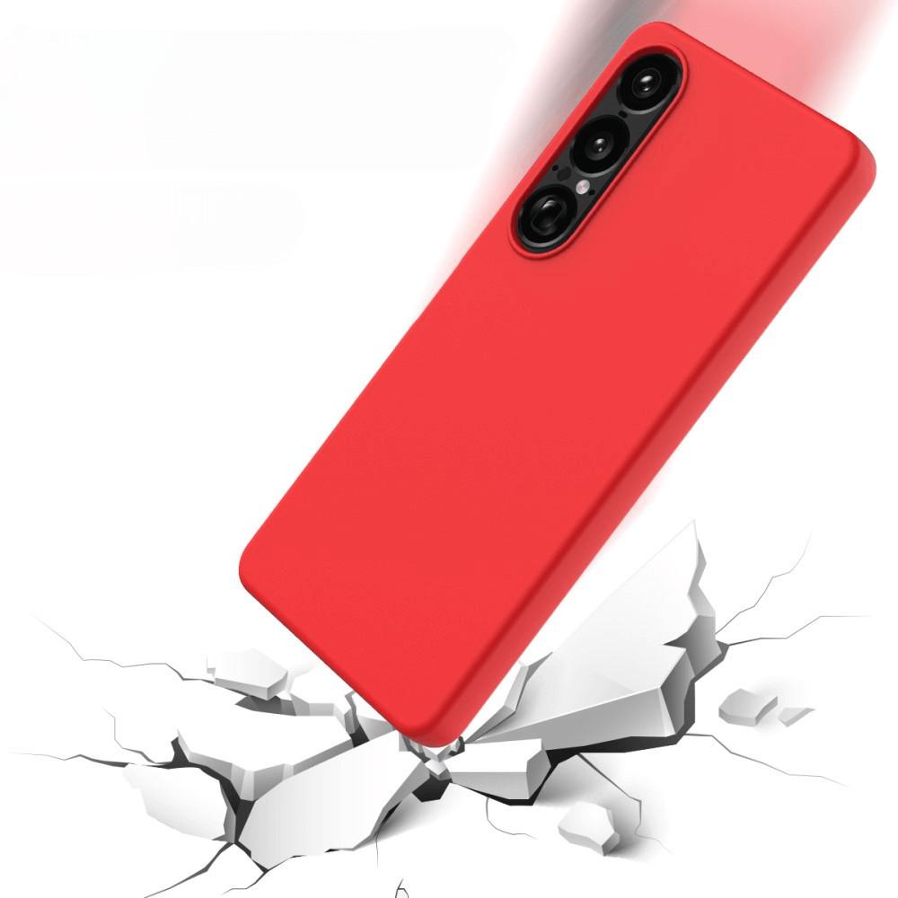 Cover-Discount Sony Xperia 1 VII - Silikon Gummi Hülle mit Riemen