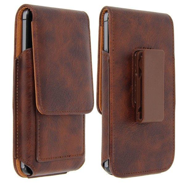 Avizar Gürteltasche Größe L, Ledertasche Braun