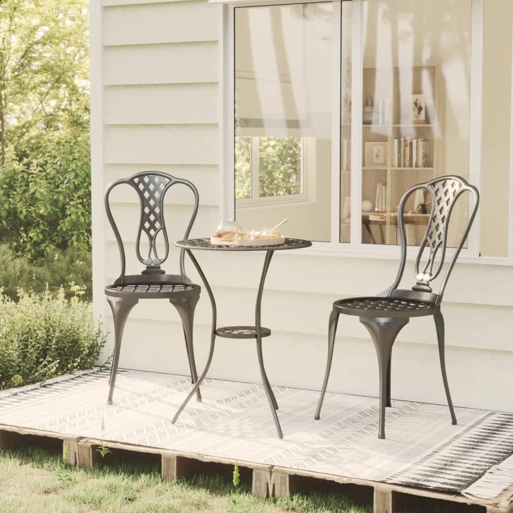 VidaXL Bistro-set aluminium