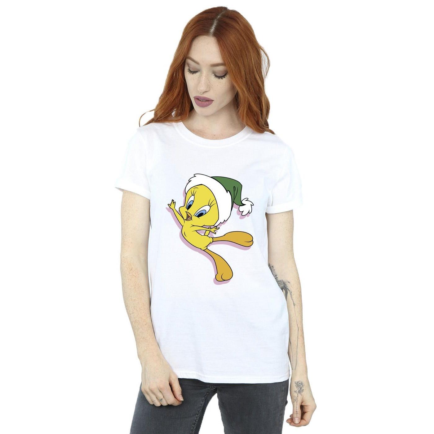 LOONEY TUNES Tweety Bird Christmas T-Shirt