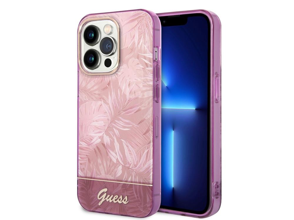 GUESS Hülle Apple iPhone 14 Pro Max TPU Jungle