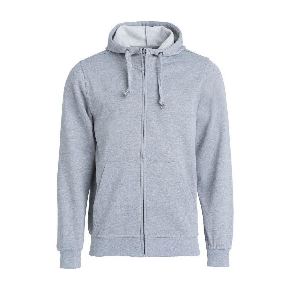 Clique Basic Hoodie mit durchgehendem Reißverschluss