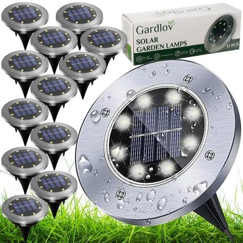 Gardlov Solar-Gartenleuchten - 12 Stk. Gardlov 24001