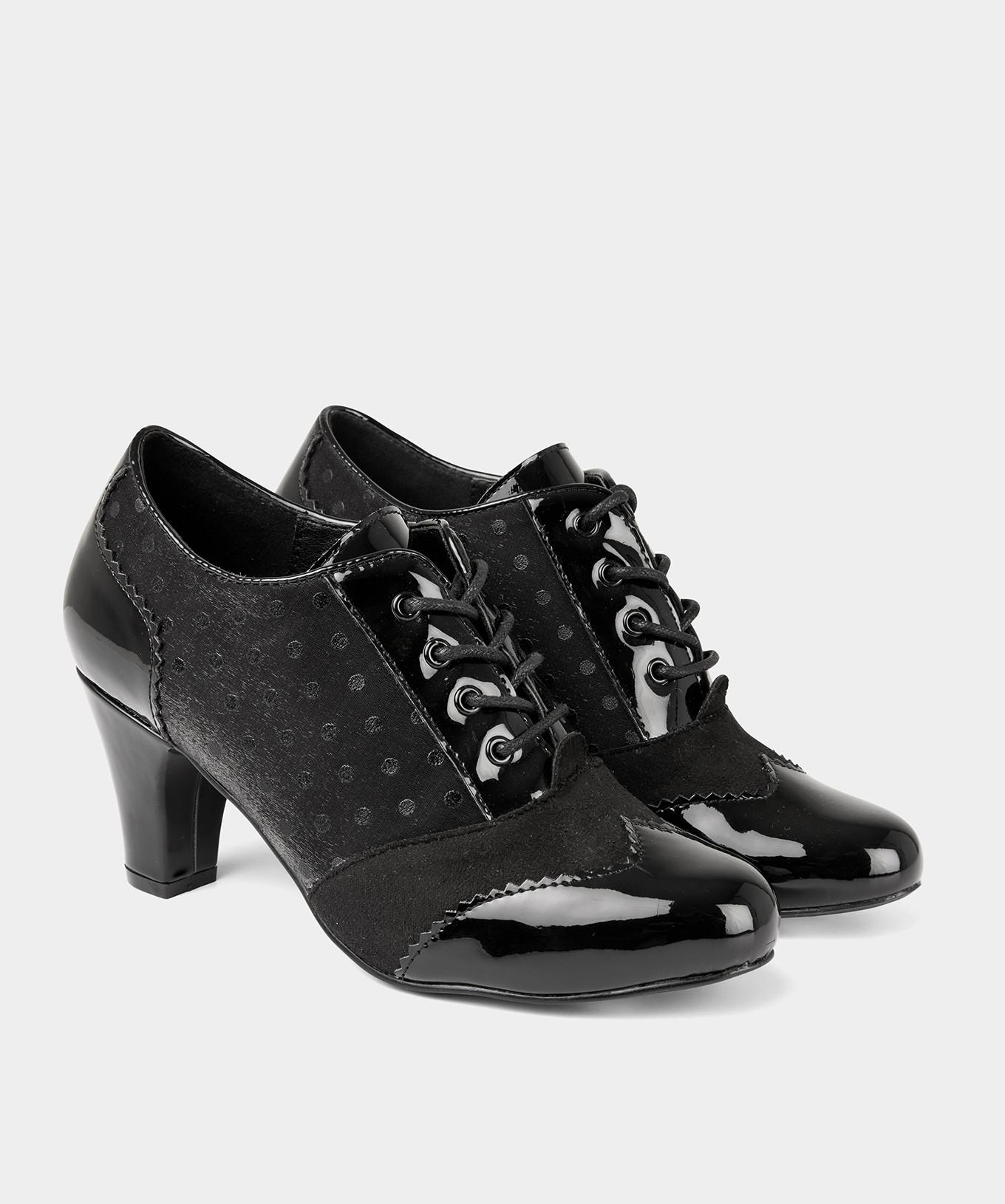 Joe Browns Schnürschuhe mit Polka-Dot-Details