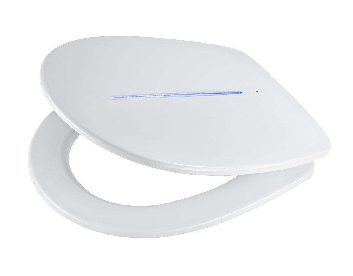 diaqua WC-Sitz Sidney LED Slow Down weiss