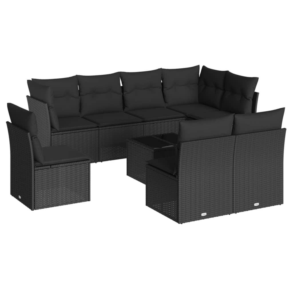 VidaXL Garten sofagarnitur poly-rattan