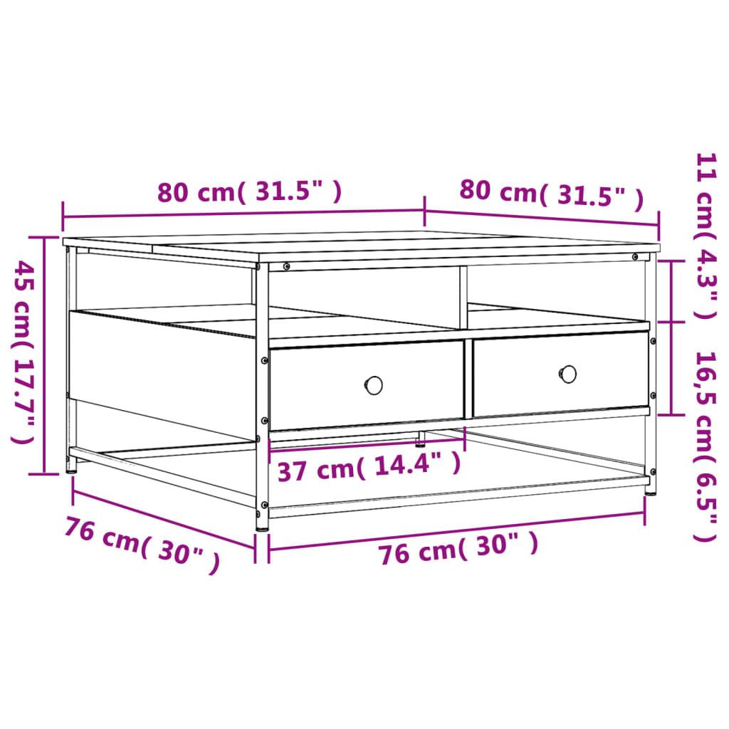 VidaXL Couchtisch holzwerkstoff