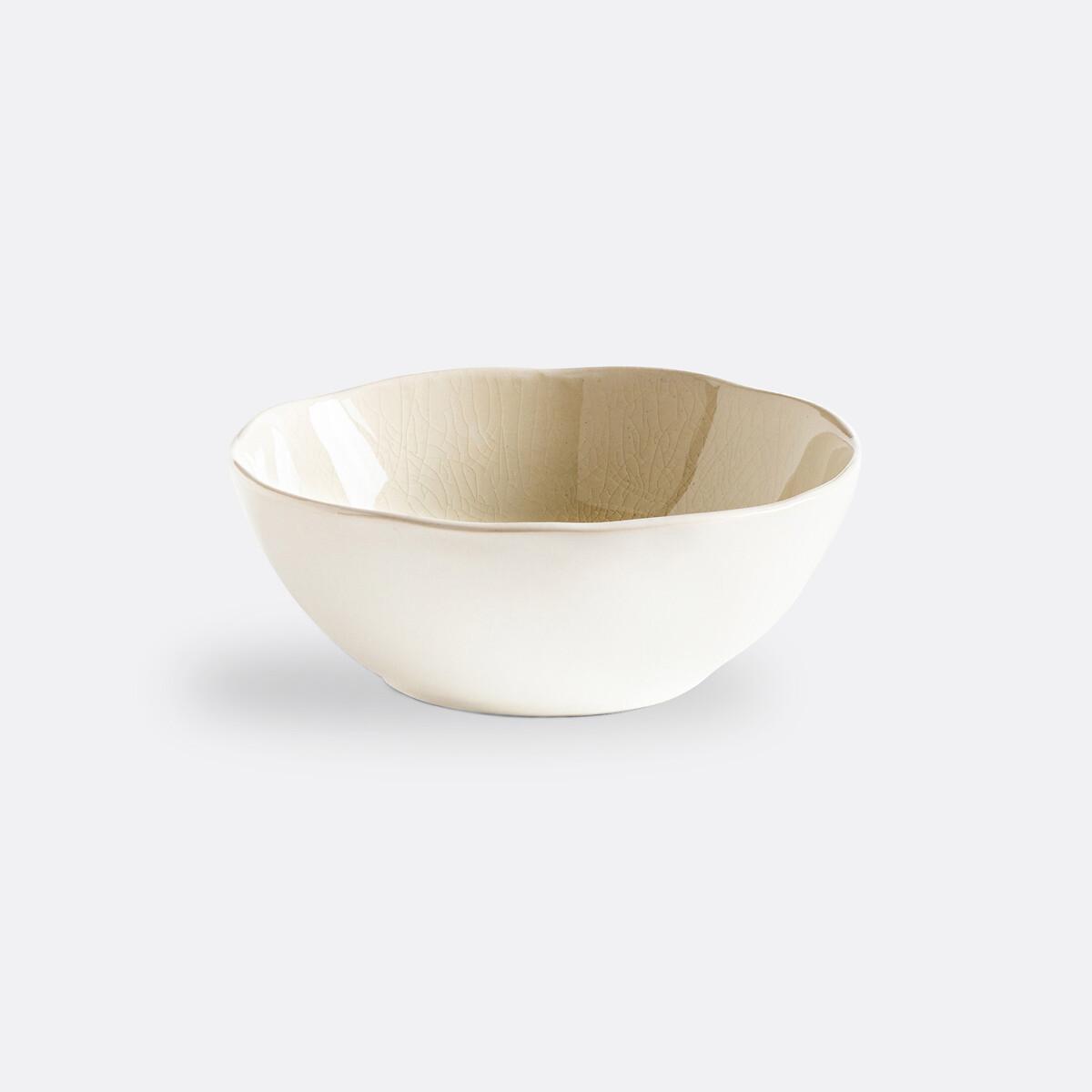 La Redoute Intérieurs 4er-Set Schalen Gogain mit Craquelé-Glasur