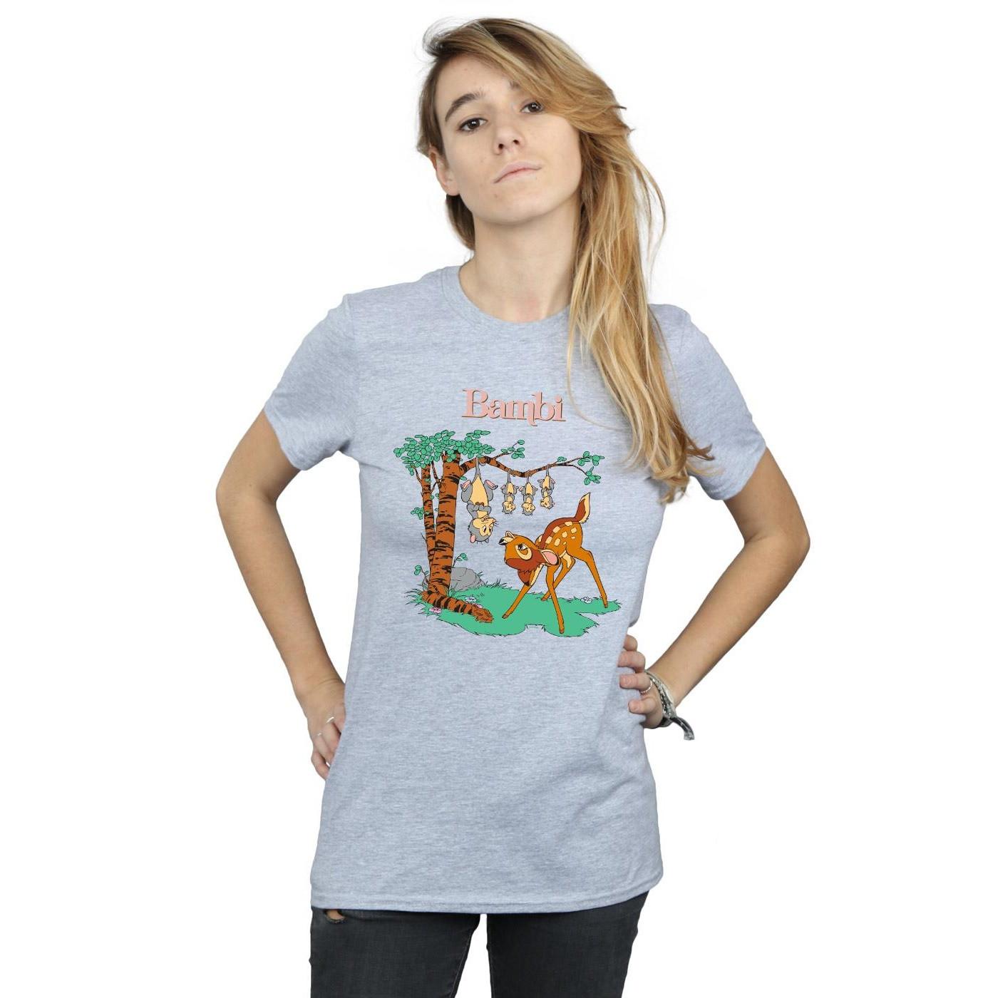 Disney Bambi Hanging Sloths Print T-Shirt