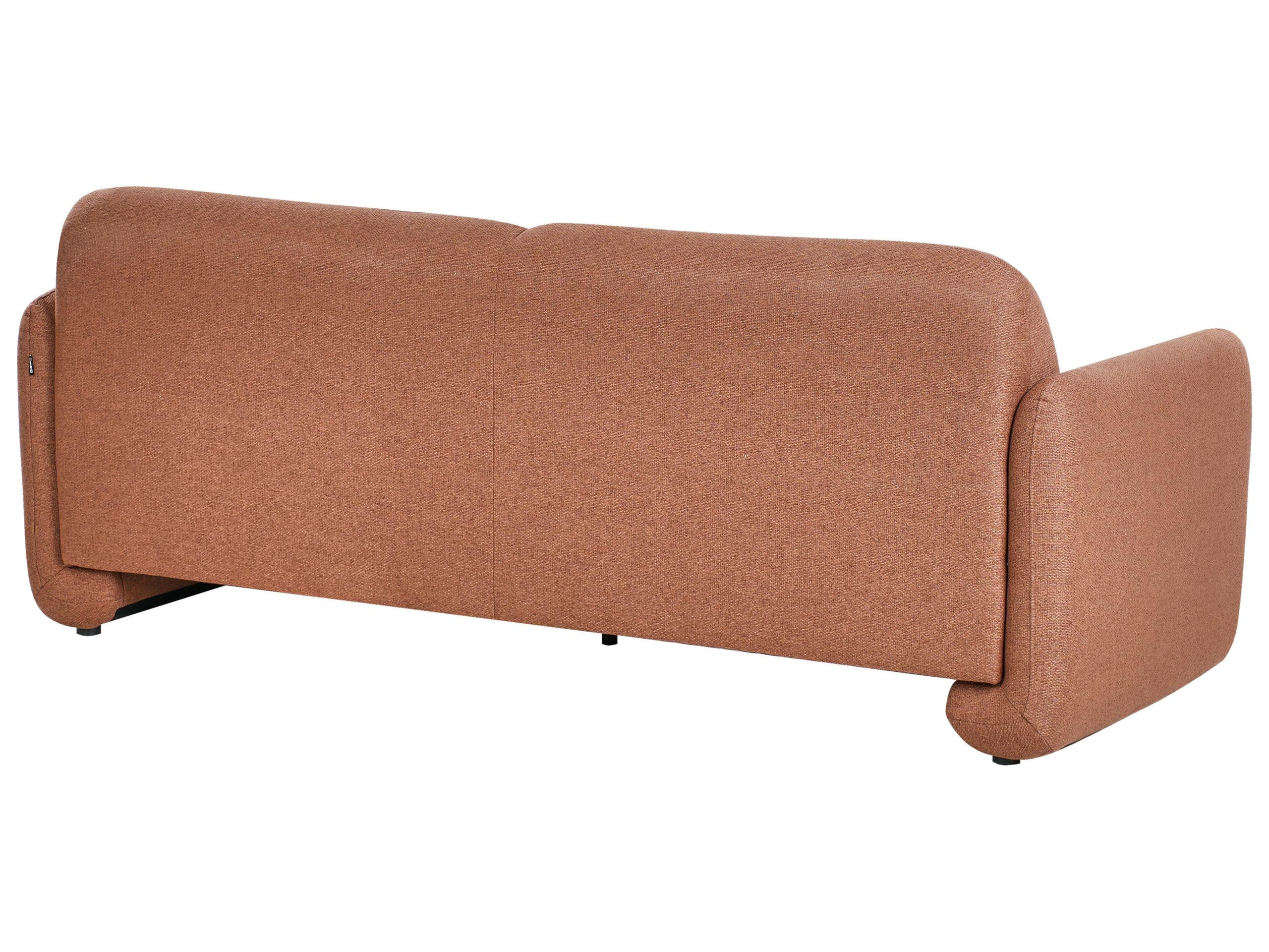 Beliani 3 Sitzer Sofa aus Polyester Retro SALAND