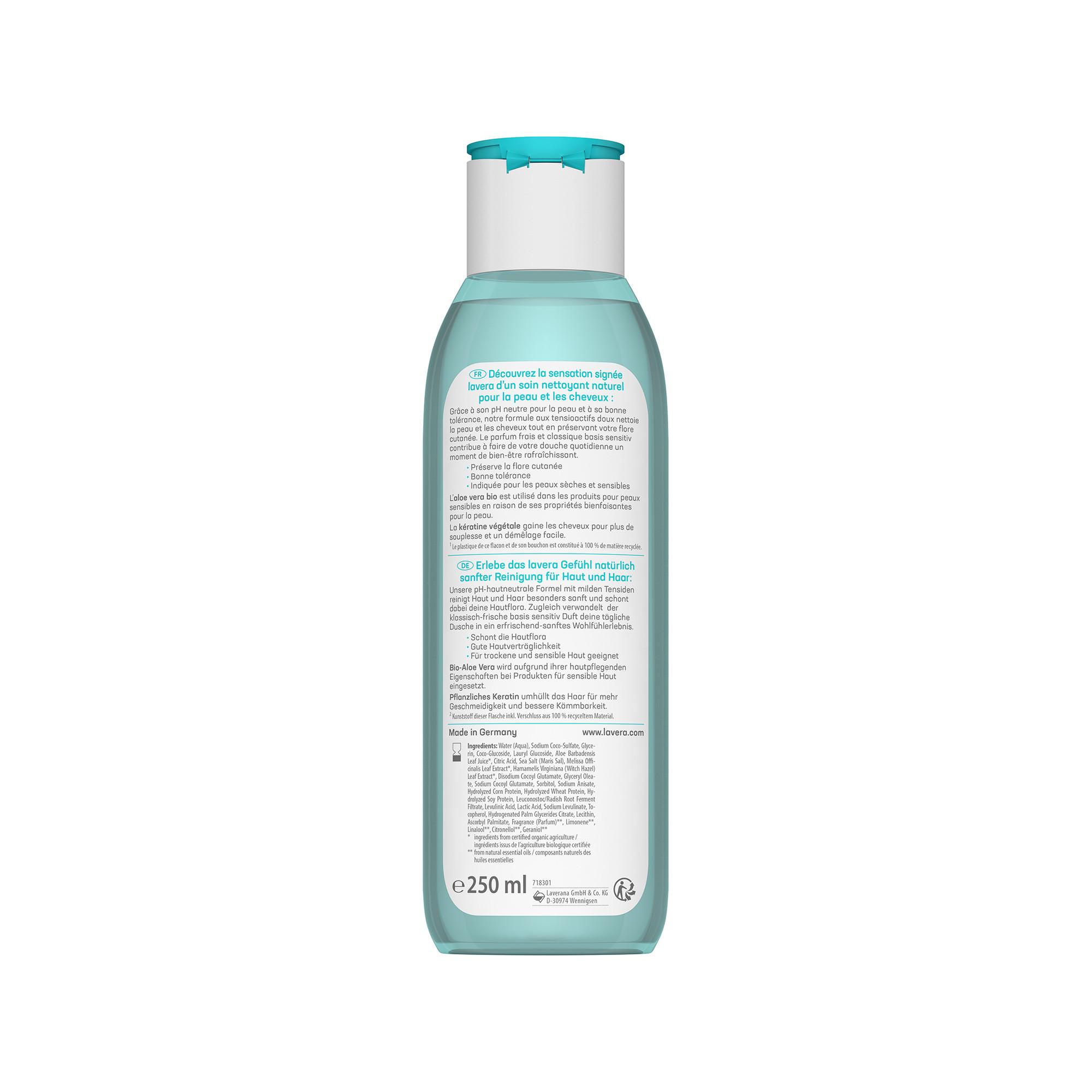 lavera Basis sensitiv Pflegedusche 2in1