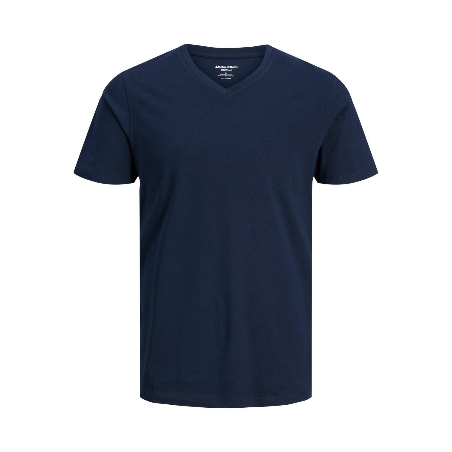 JACK & JONES Organic Basic V-Ausschnitt T-Shirt
