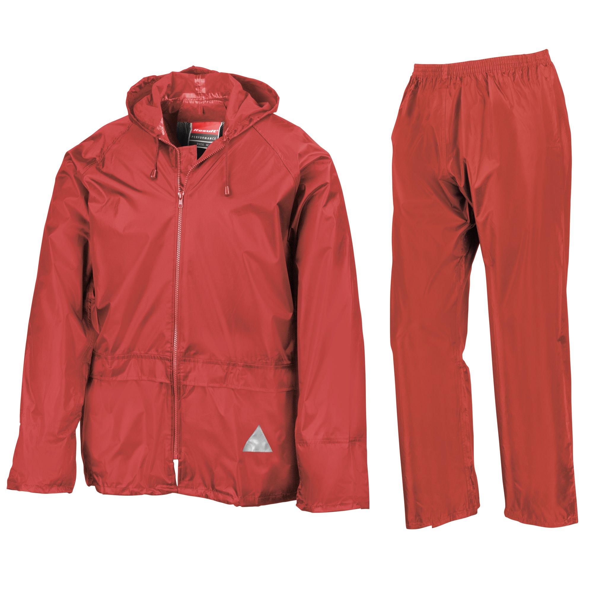 Result Regenanzug bestehend aus Regenjacke und Regenhose, wasserdicht