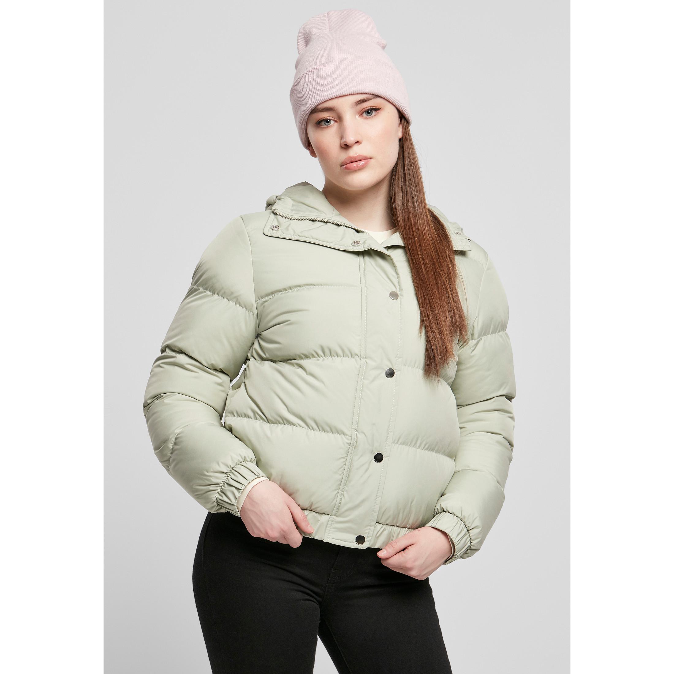 URBAN CLASSICS damenjacke hooded puffer