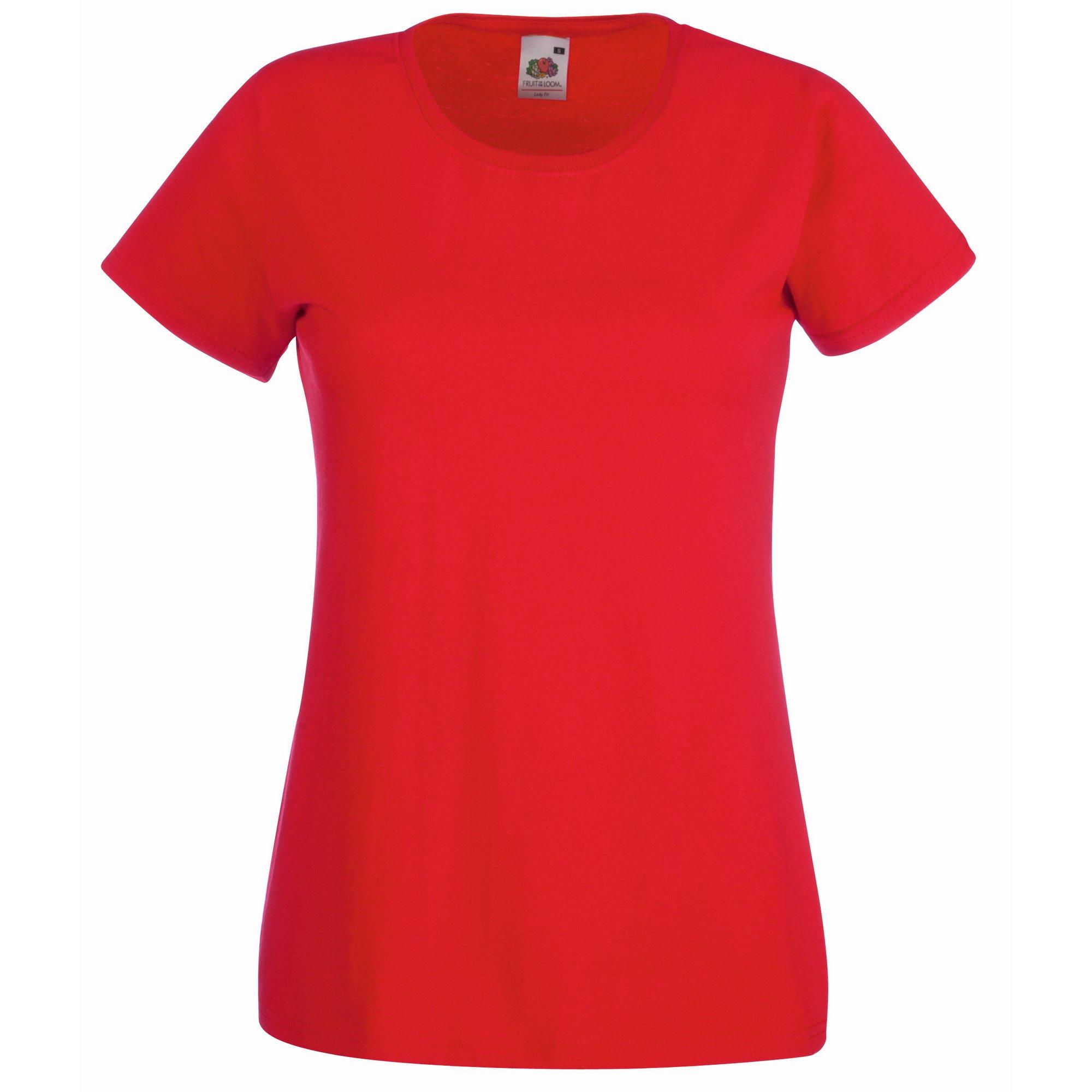 Fruit of the Loom LadyFit T-Shirt 5er Pack