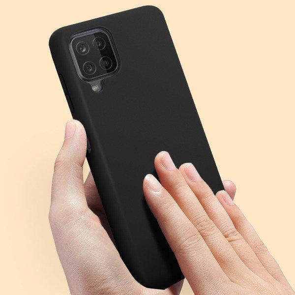 Avizar Soft Hülle Samsung Galaxy A12 Schwarz