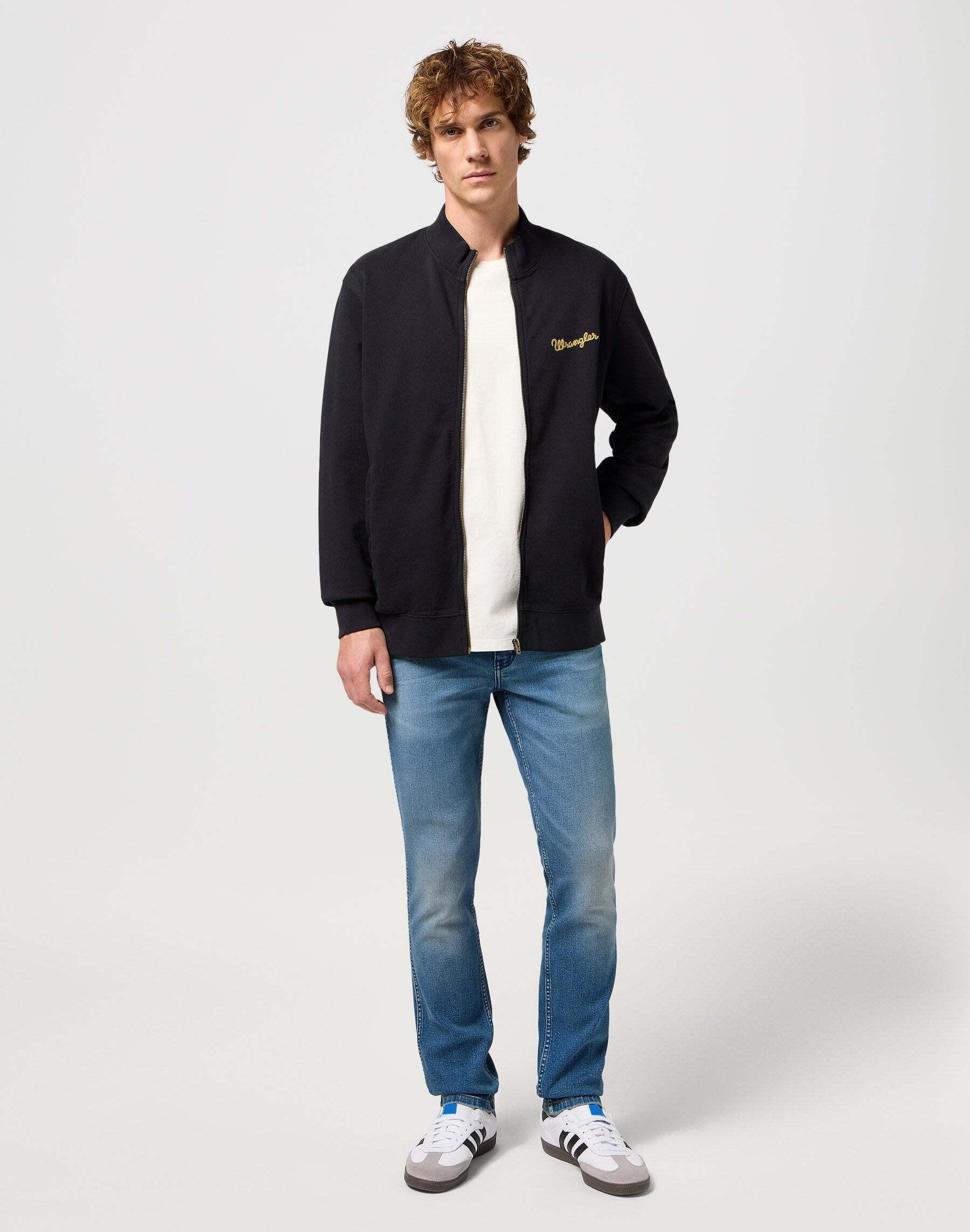 Wrangler Sweatshirts Funnel Neck Zip