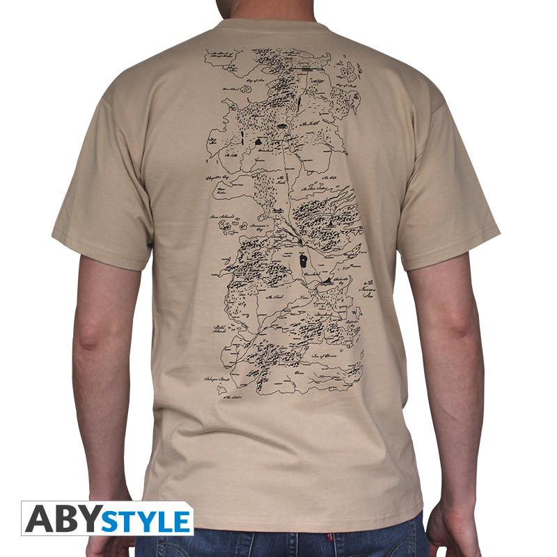 Abystyle Game of Thrones Map Print T-Shirt