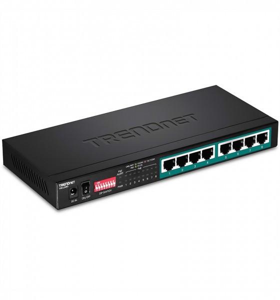 TRENDNET 8xRJ-45 11.9 Mpps. MAC 50/60Hz , Schwartz (8Ports)