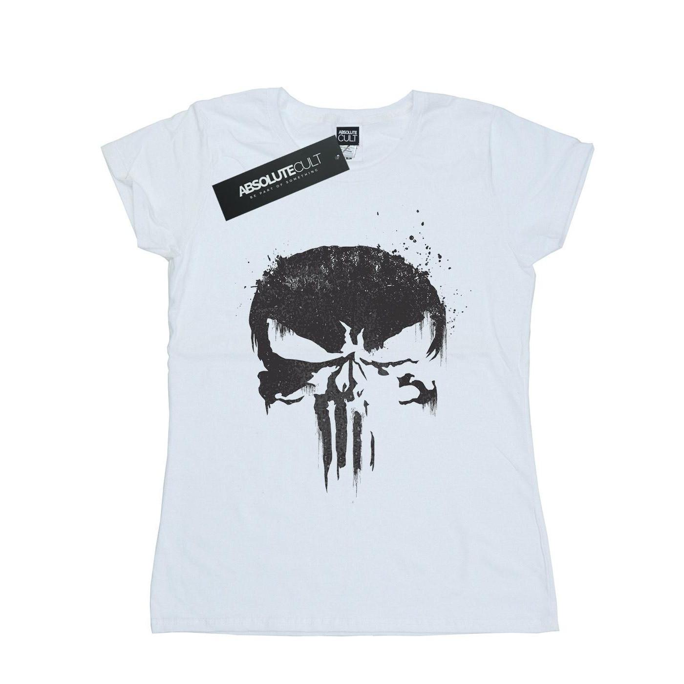 MARVEL The Punisher TV Skull Logo T-Shirt