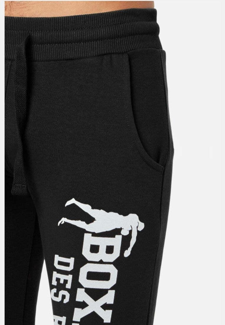 BOXEUR DES RUES Slim Fit Sweatpants With Logo