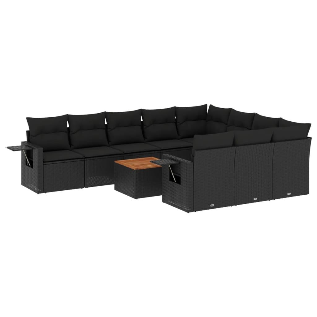 VidaXL Garten sofagarnitur poly-rattan