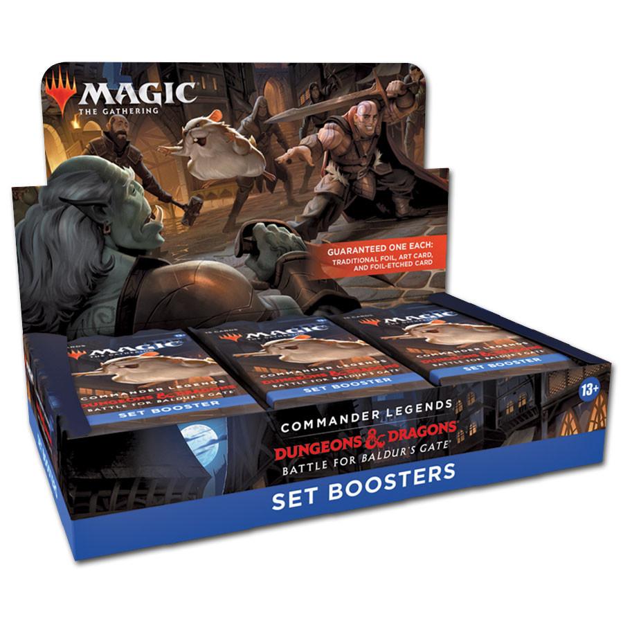 Wizards of the Coast Commander Legends D&D: Battle for Baldur’s Gate Set Booster Box - Magic the Gathering - EN