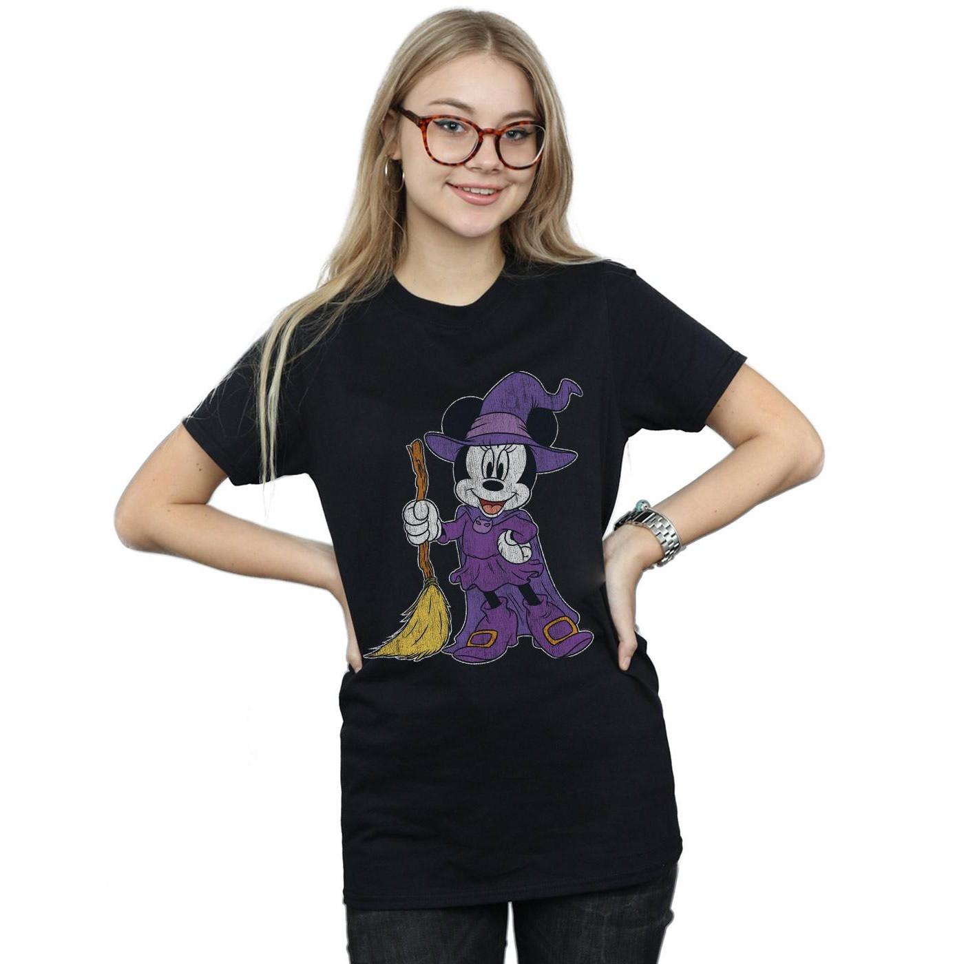 Disney Minnie Maus Hexen Print T-Shirt