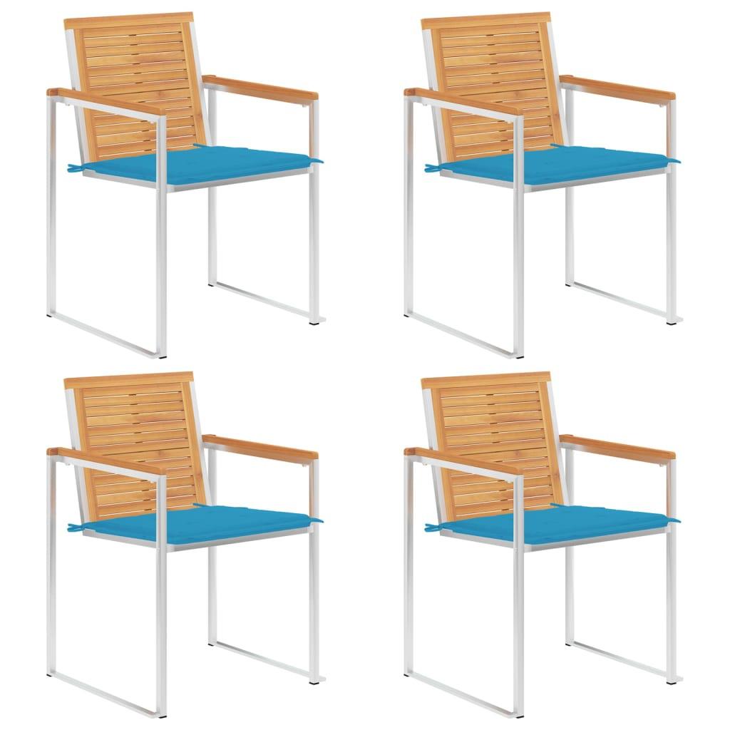 VidaXL Gartenstuhl teak