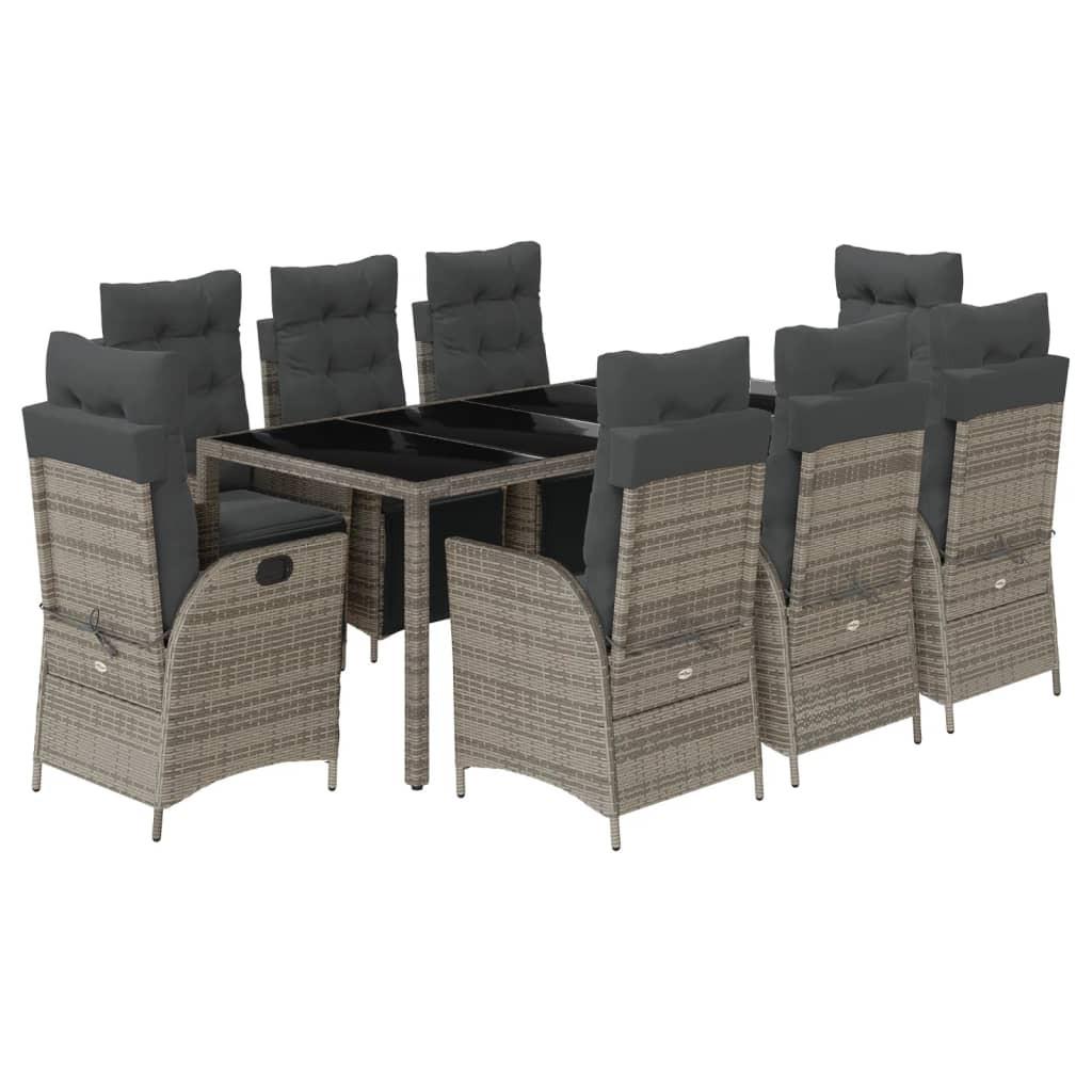VidaXL Garten essgruppe poly-rattan