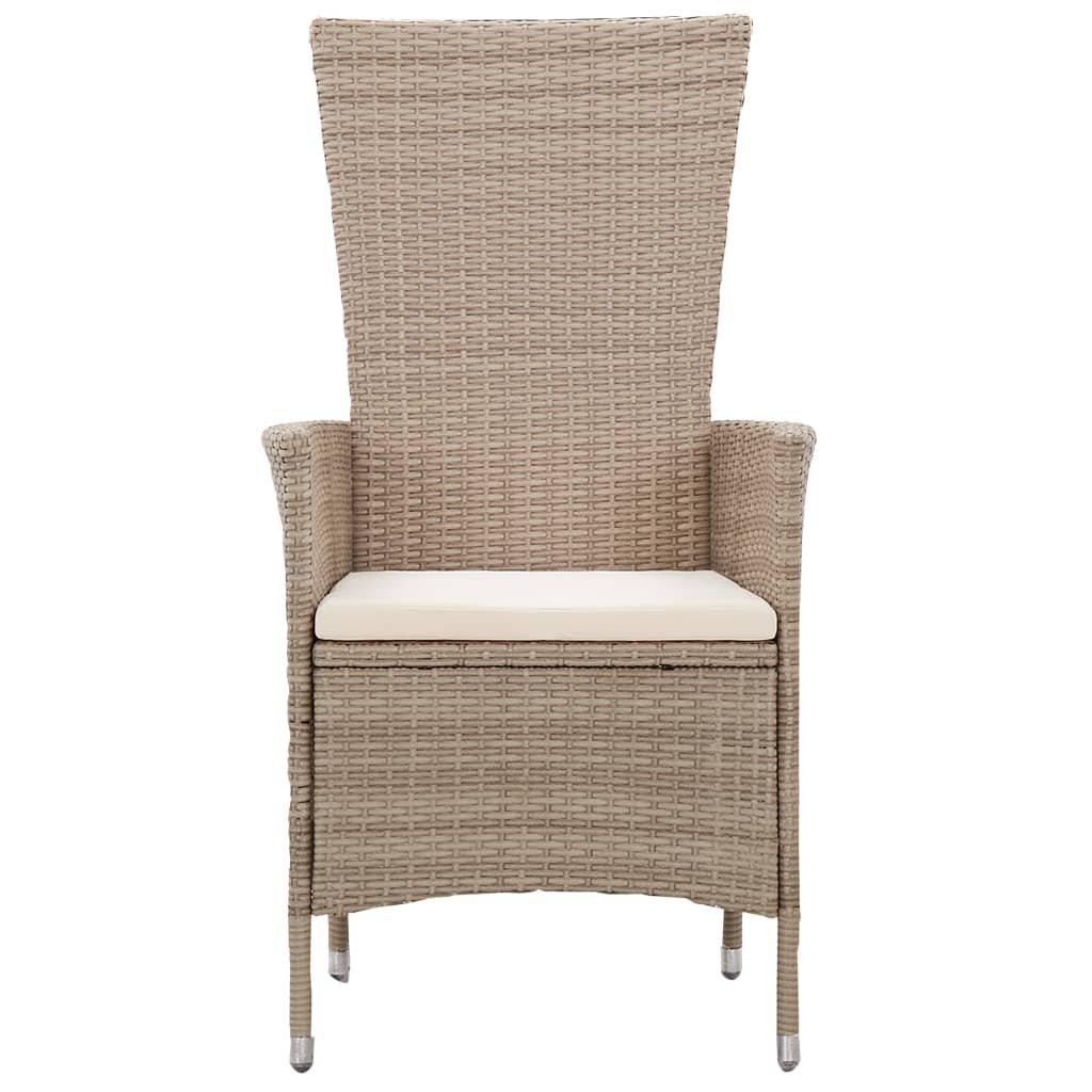 VidaXL Garten essgruppe poly-rattan