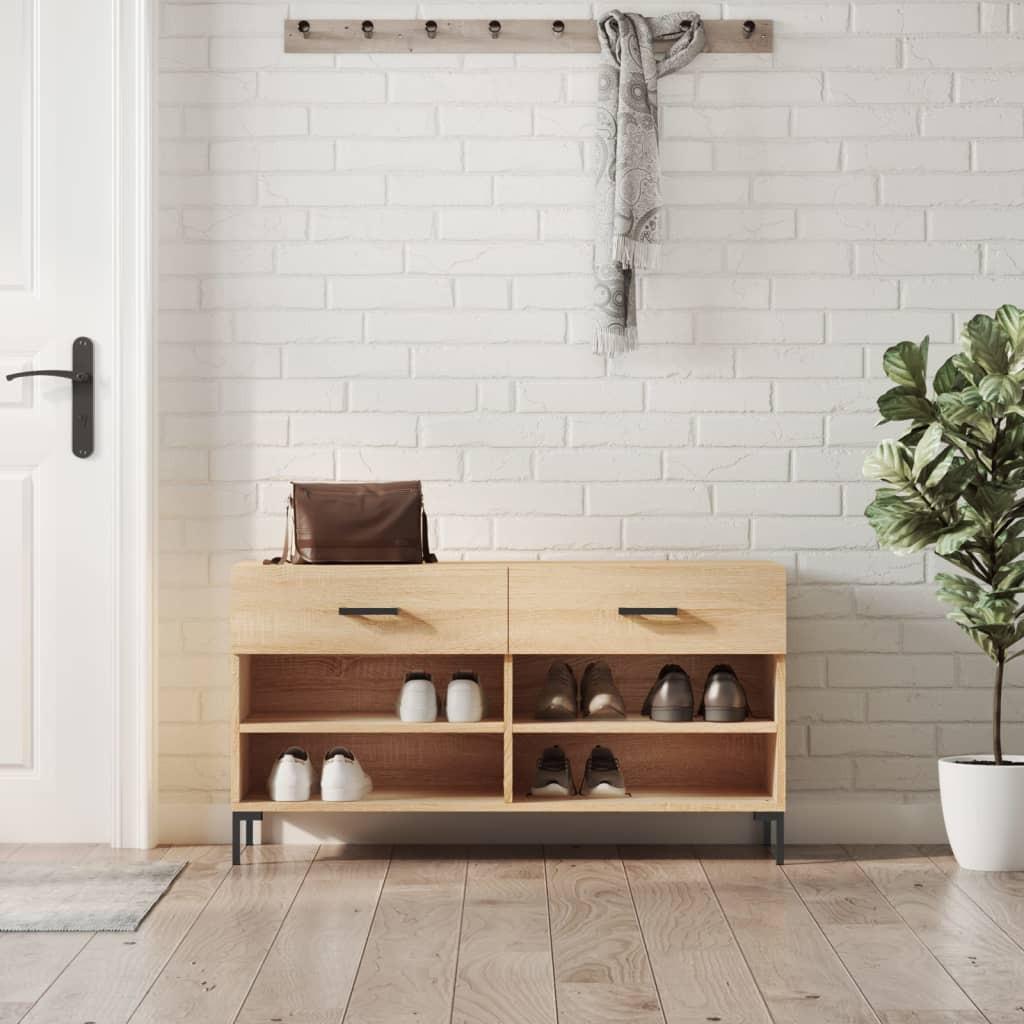 VidaXL Schuhbank holzwerkstoff