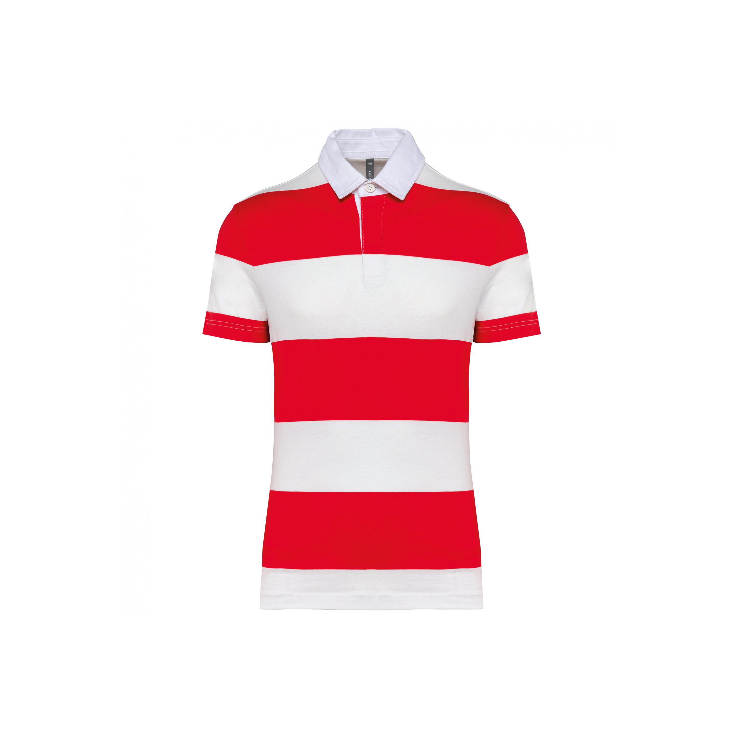 Kariban Gestreiftes Poloshirt