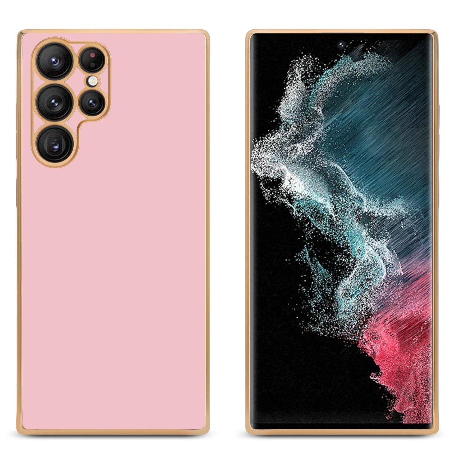 Cadorabo Hülle für Samsung Galaxy S22 ULTRA mit Kameraschutz