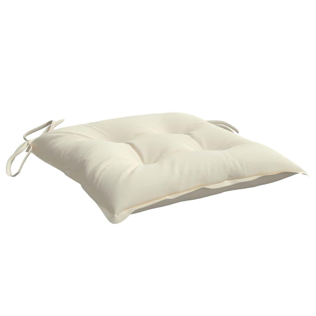 VidaXL Stuhlkissen 2 Stk. 40x40x7 cm Stoff