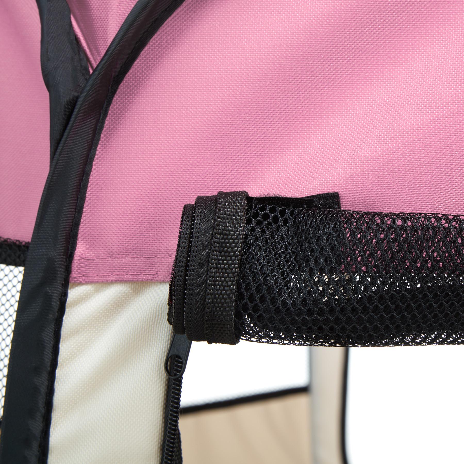 Tectake Tierlaufstall aus Polyester
