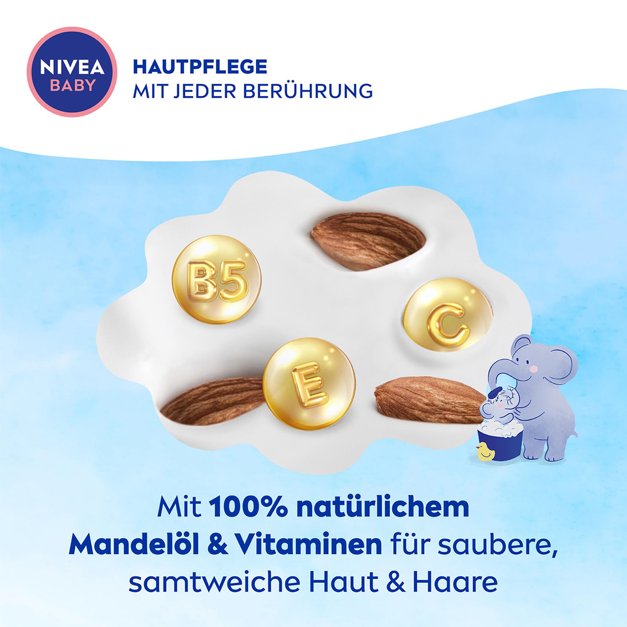 NIVEA Shampoo & Bad Baby Cremebad mit Lindenblüte