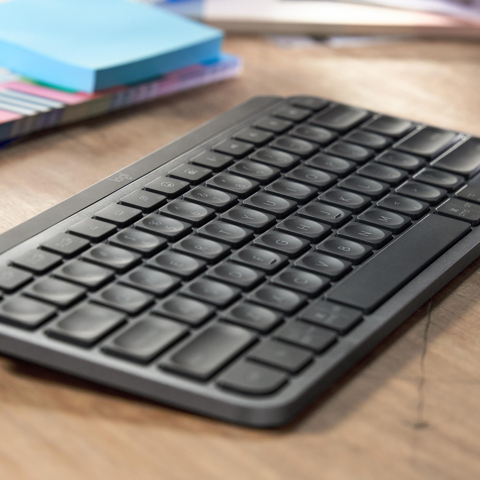 Logitech MX Keys Mini Minimalis Kabellose Tastatur