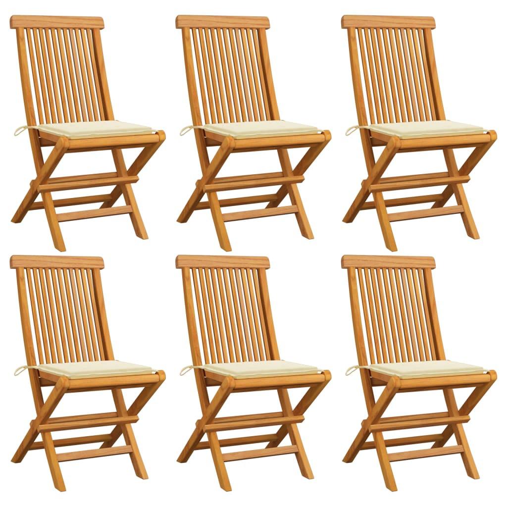 VidaXL Gartenstuhl teak