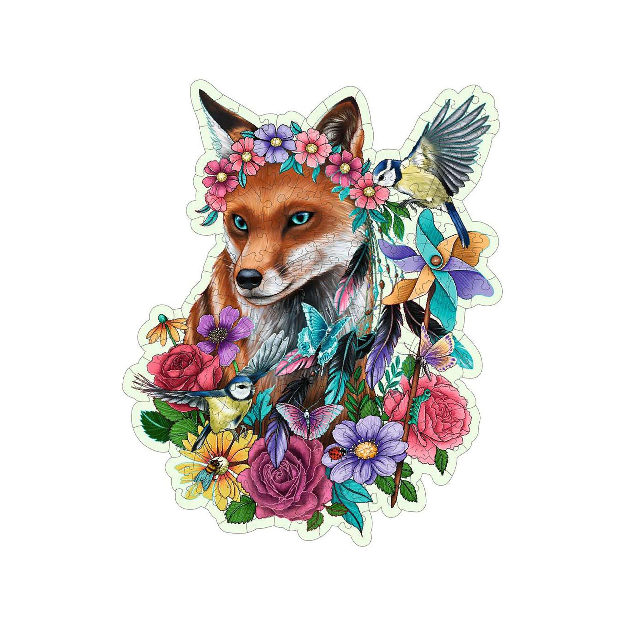 Ravensburger Holzpuzzle Bunter Fuchs, 150 Teile