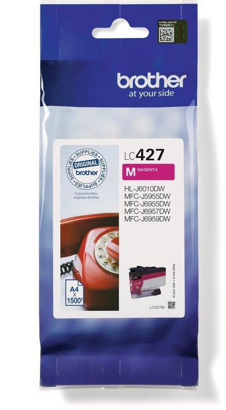 brother BROTHER Tintenpatrone magenta LC-427M MFC-J5955 1500 Seiten