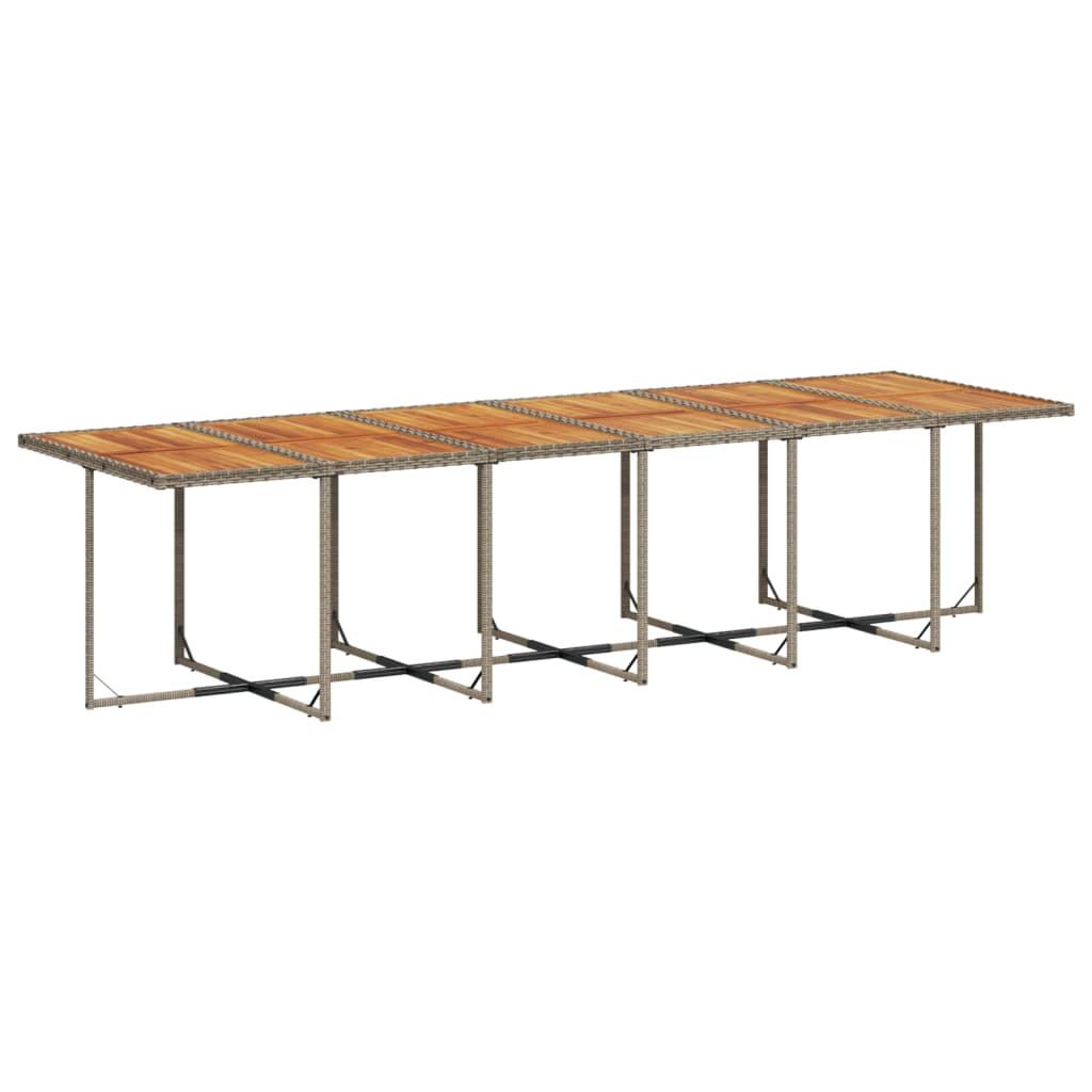 VidaXL Garten essgruppe poly-rattan