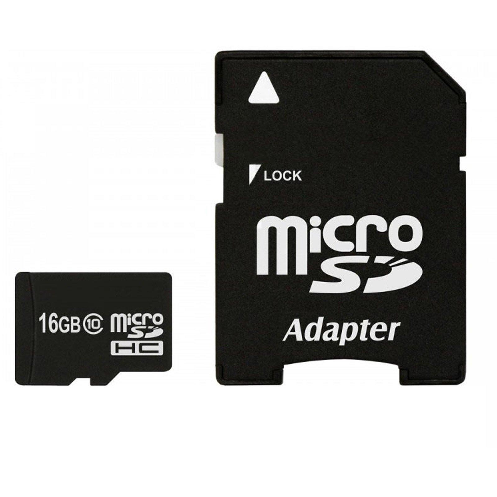 Avizar Micro-SD-Karte 16GB + Adapter