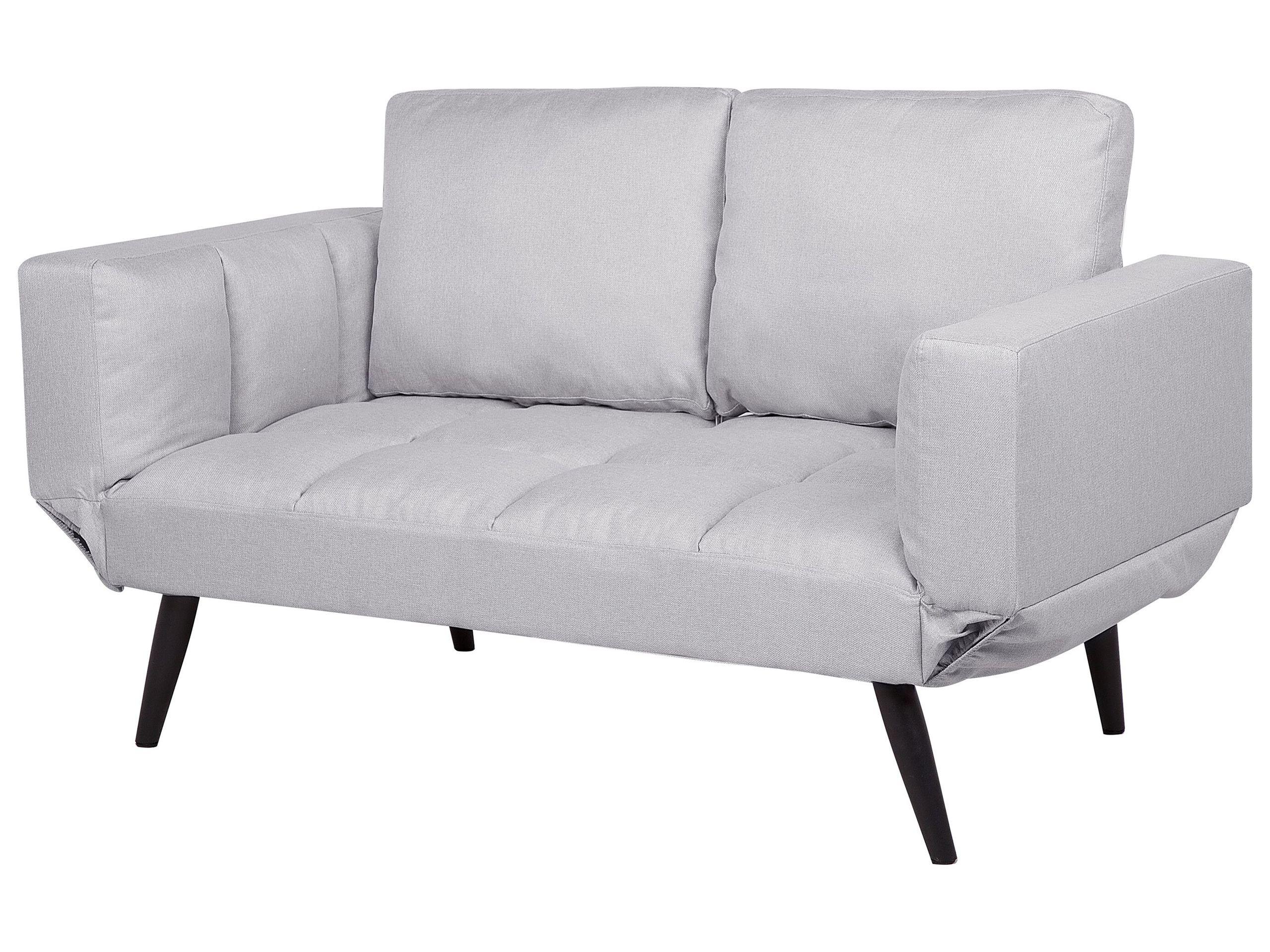 Beliani Schlafsofa aus Polyester Glamourös BREKKE
