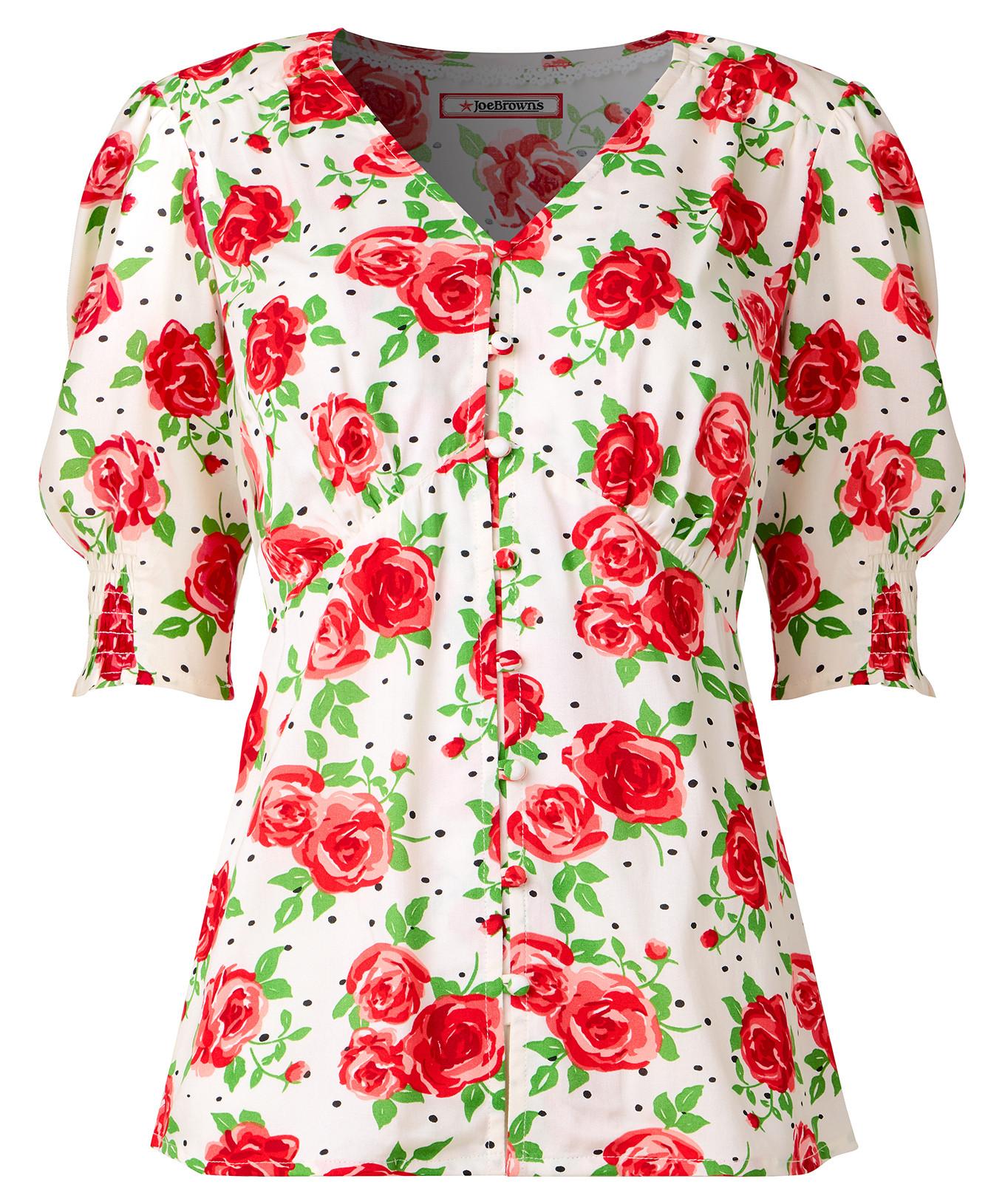 Joe Browns Rose Pintuck Bluse