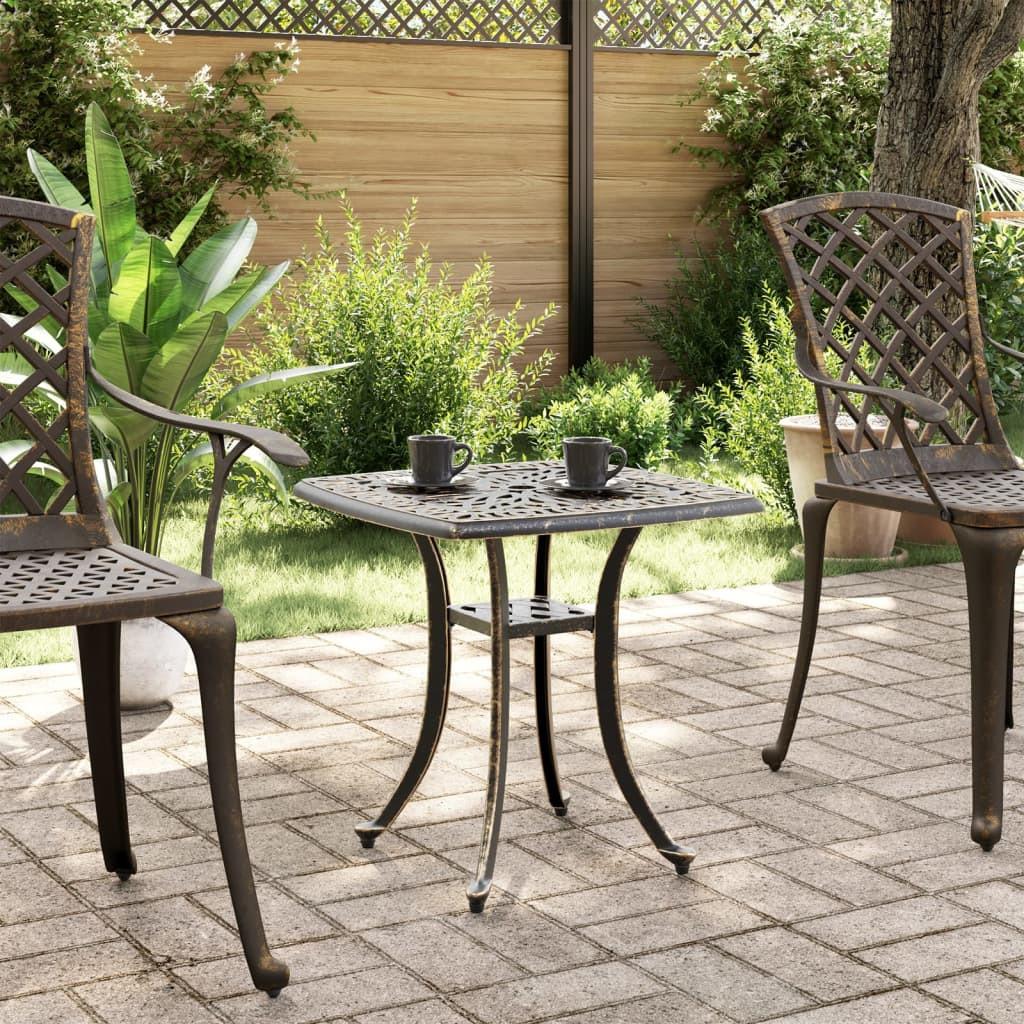 VidaXL Gartentisch aluminium