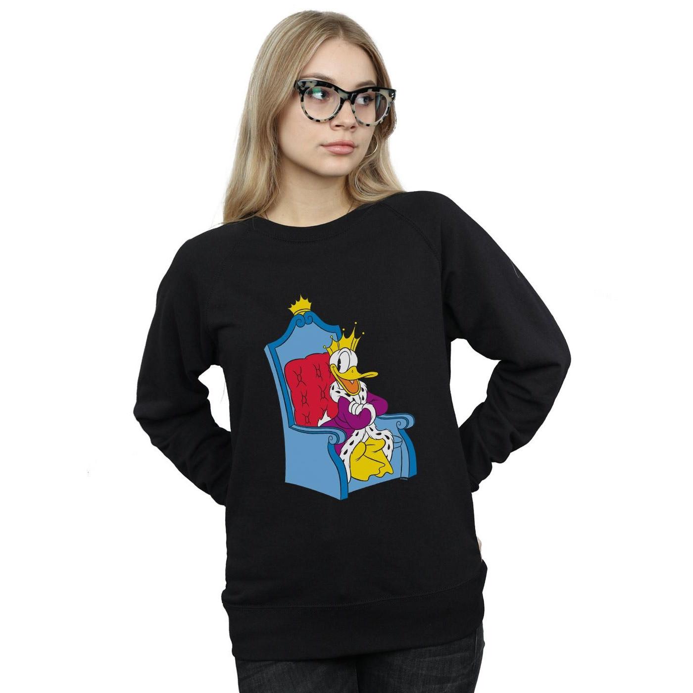 Disney Donald Duck King Donald Sweatshirt
