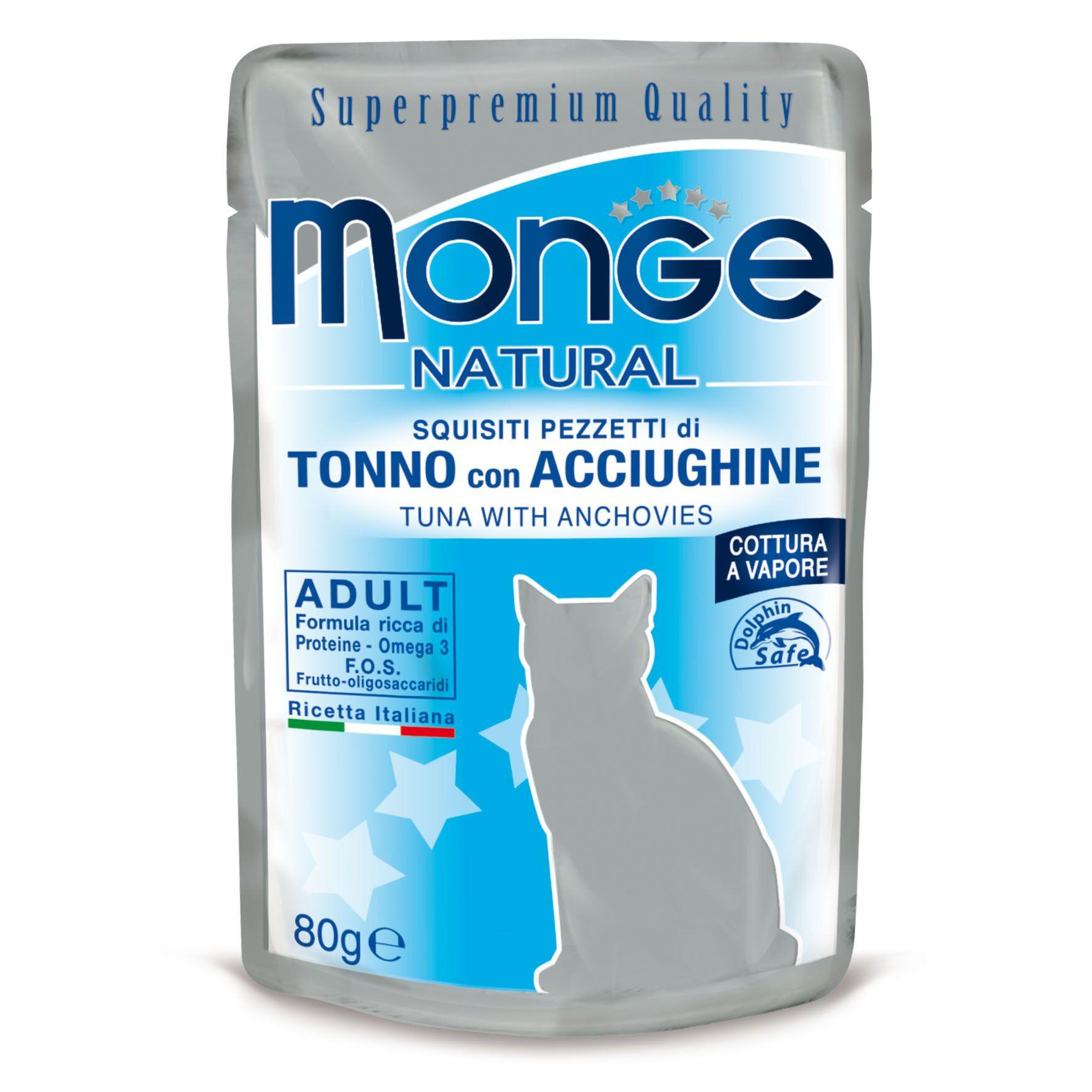 Monge Natural katze mit Thunfisch und Sardellen - Multipack