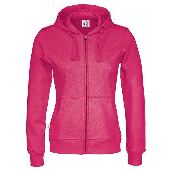 Cottover Hoodie mit durchgehendem Reißverschluss