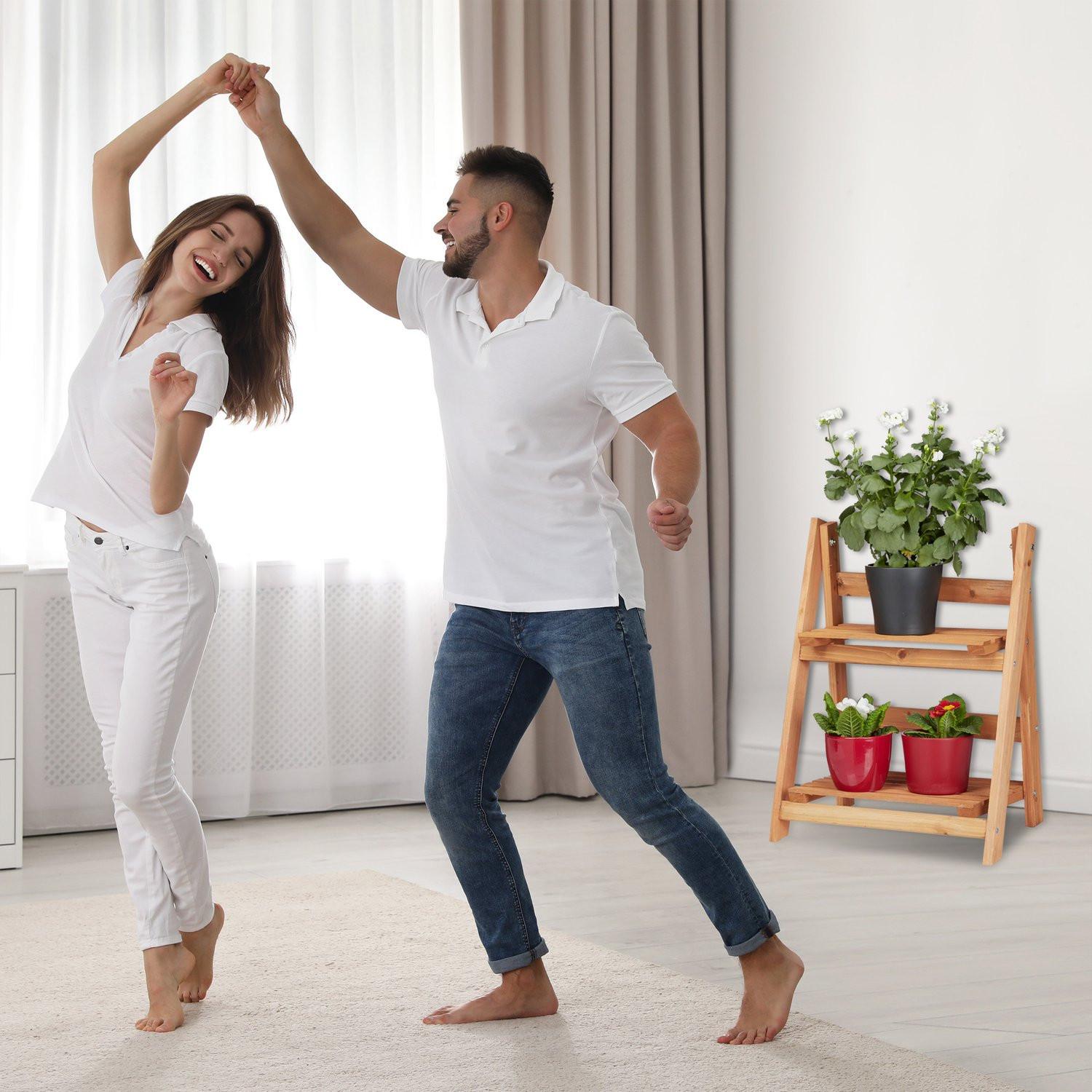 B2X Pflanzenregal aus Holz